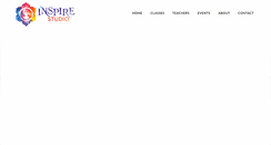 Desktop Screenshot of inspirestudiobham.com